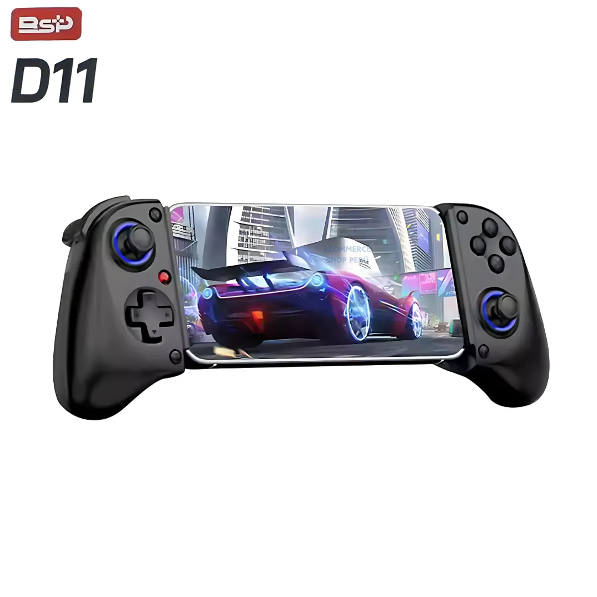GENERICO - Gamepad BSP D11 Mando Celular Android iOs Multiplataforma Negro