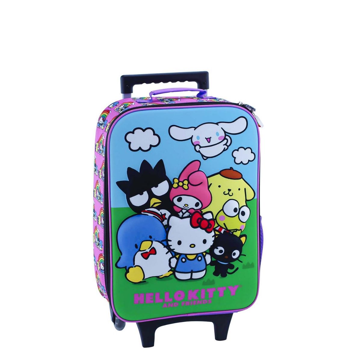 SCOOL - SET MOCHILA HELLO KITTY Y AMIGOS OFICIO MALETA LONCHERA CARTUCHERA