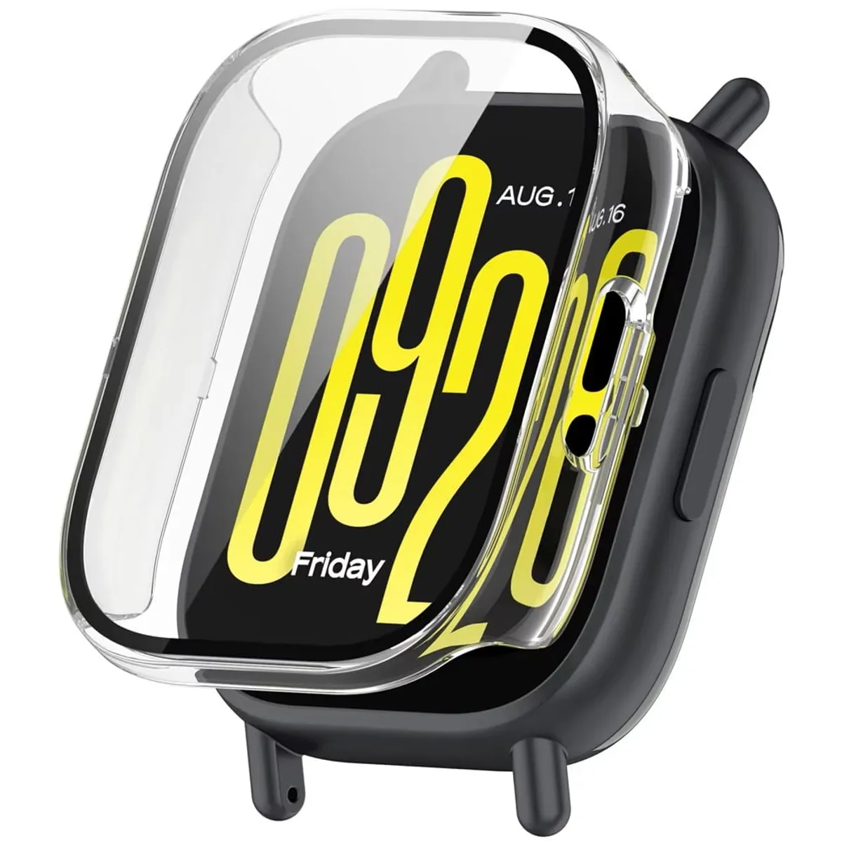 XIAOMI - Reloj Xiaomi Redmi Watch 5 Active Negro + Case Transparente Silicona
