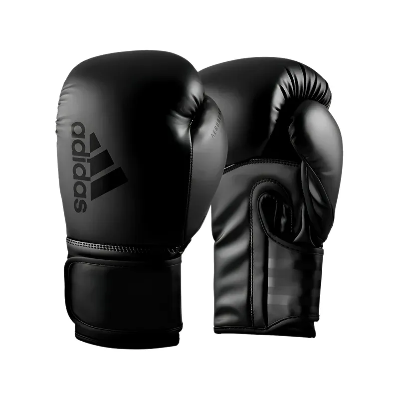 ADIDAS - GUANTES BOXEO HYBRID 80 BLACK/BLACK 16OZ