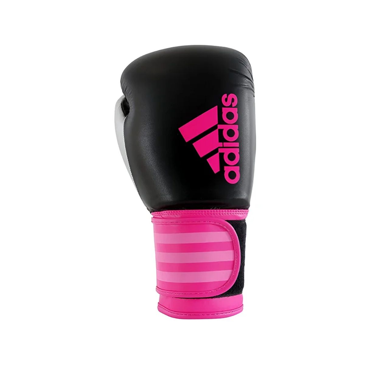 ADIDAS - GUANTES BOXEO HYBRID 100 DYNAMIC FIT BLACK/PINK 10OZ