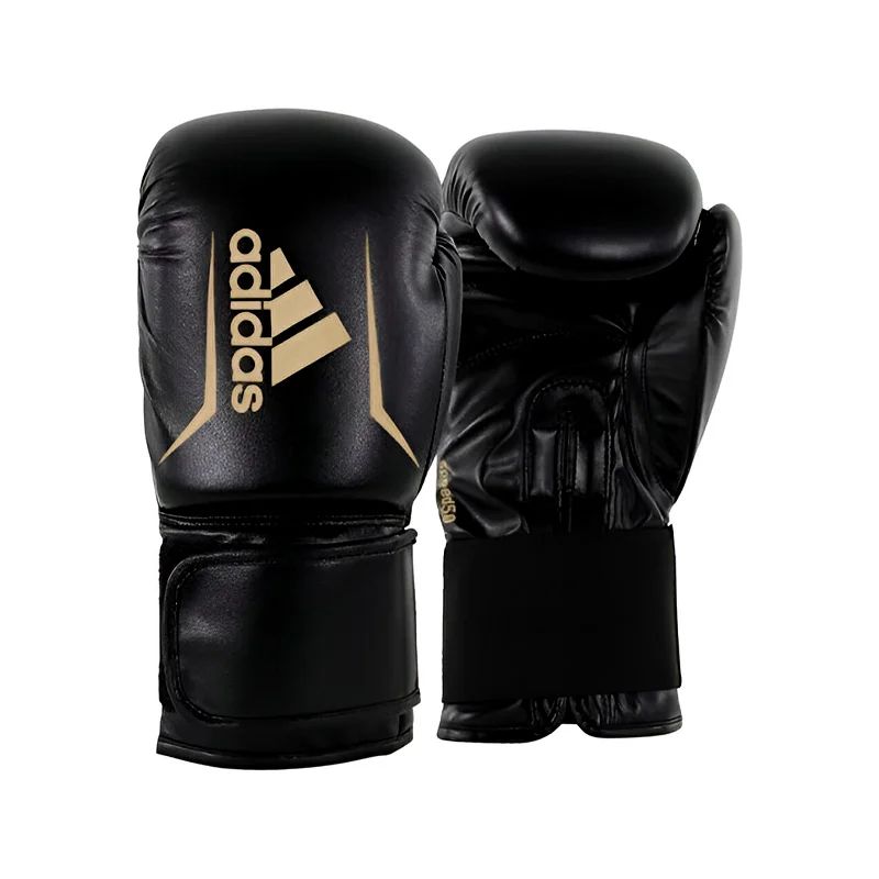 ADIDAS - GUANTES BOXEO SPEED 50 BLACK/GOLD 10OZ