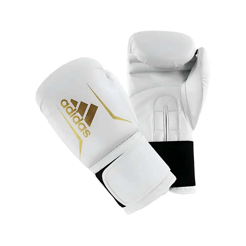 ADIDAS - GUANTES BOXEO SPEED 50 WHITE/GOLD 10OZ