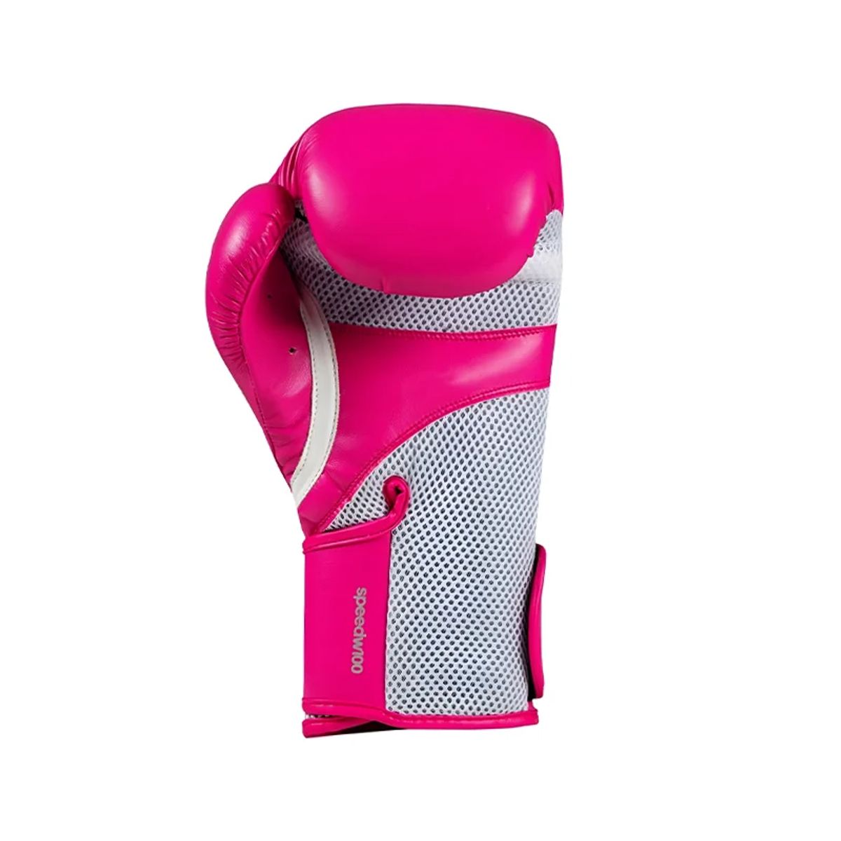 ADIDAS - GUANTES BOXEO SPEED 100 MUJER PINK/WHITE/SILVER 12OZ