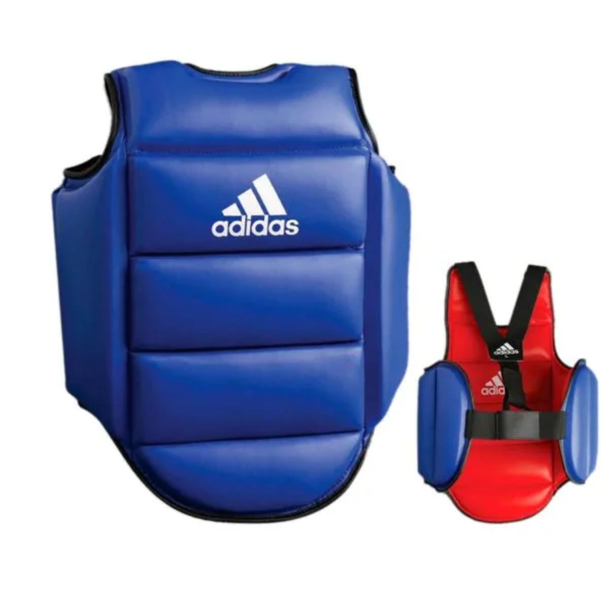 ADIDAS - PROTECTOR DE PECHO ARTES MARCIALES ADULTO REDBLUE L
