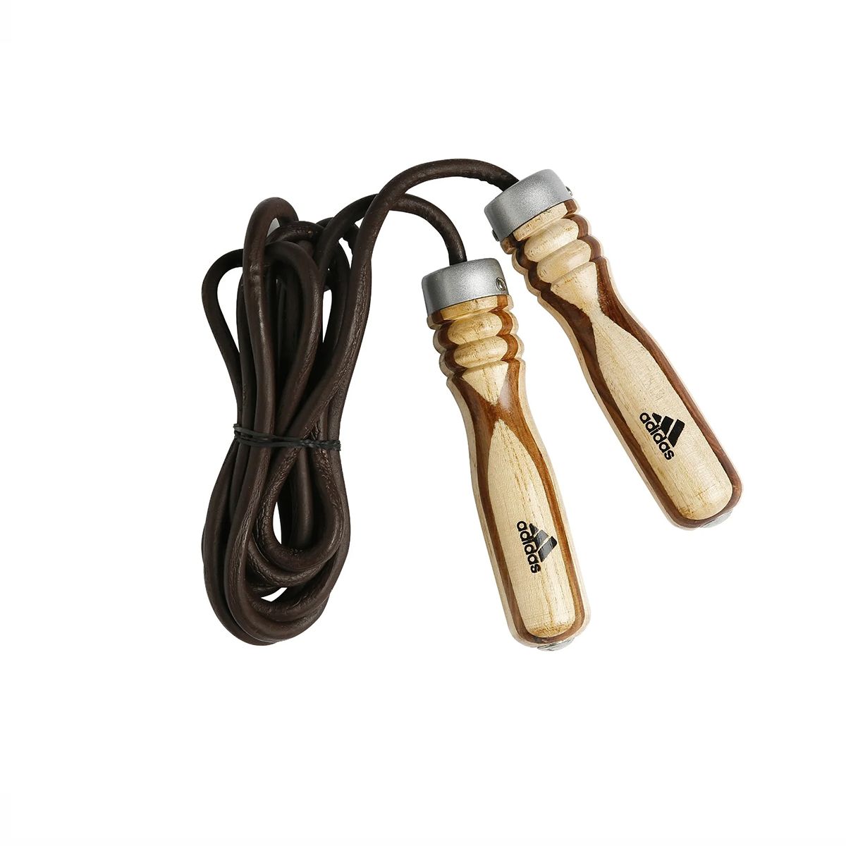 ADIDAS - SOGA DE SALTAR CUERO CON MANGO DE MADERA 9FT275CM