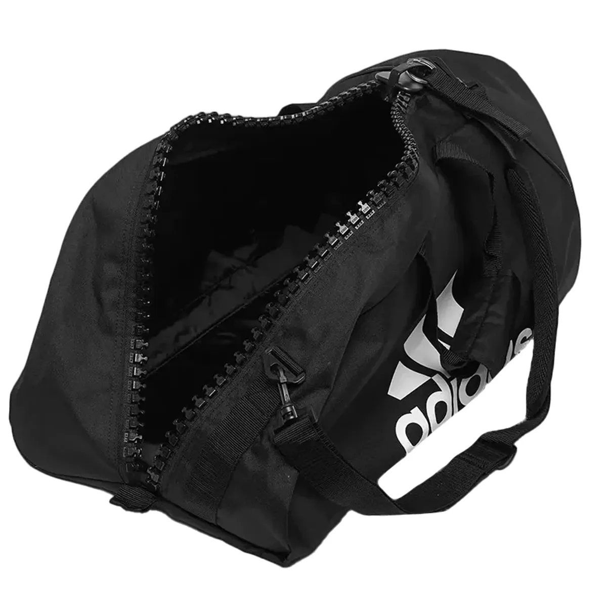 ADIDAS - BOLSA DE BOXEO 2 EN 1 NYLON BLACK/WHITE M