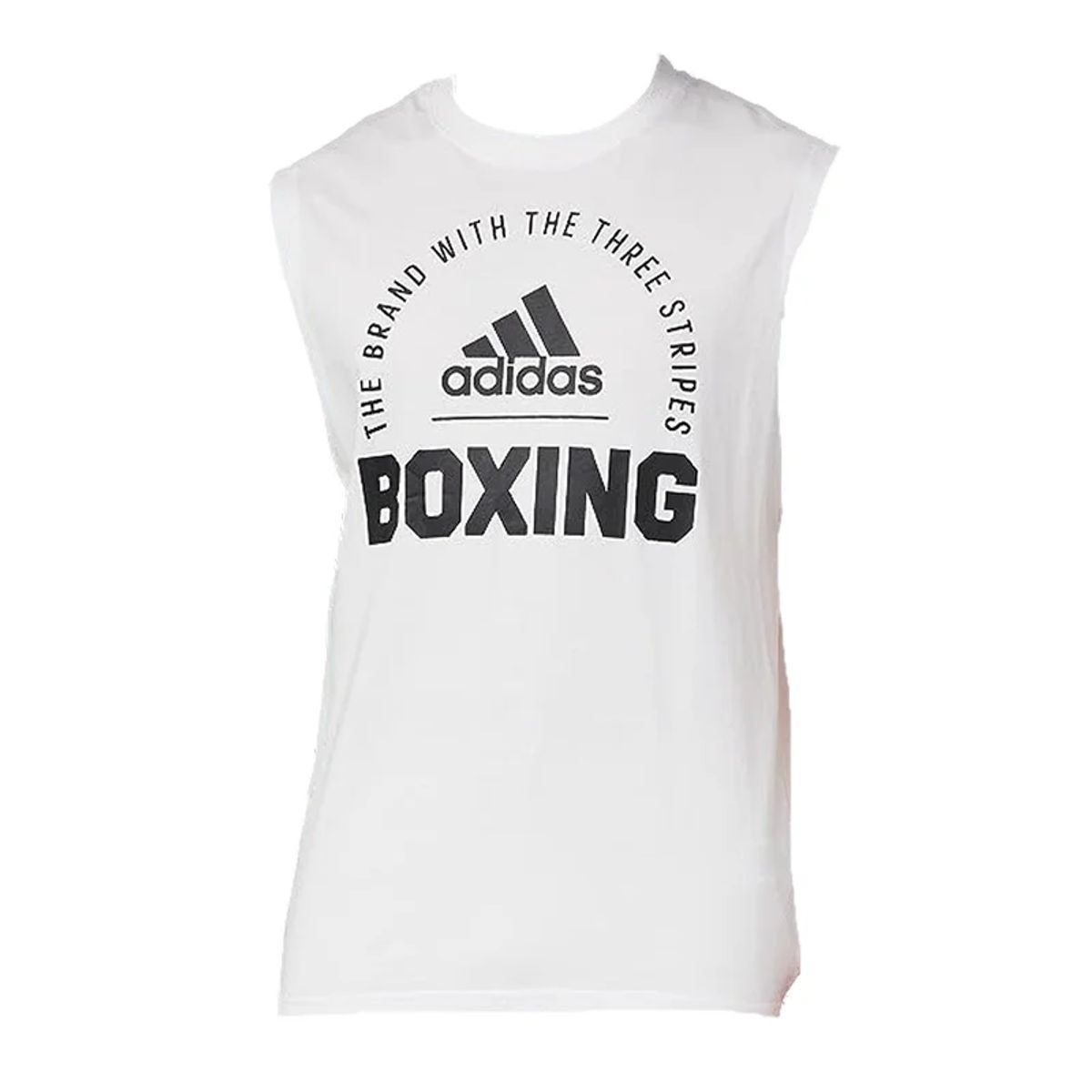 ADIDAS - CAMISETA BOXEO S/MANGA COMMUNITY 21 WHITE/BLACK M