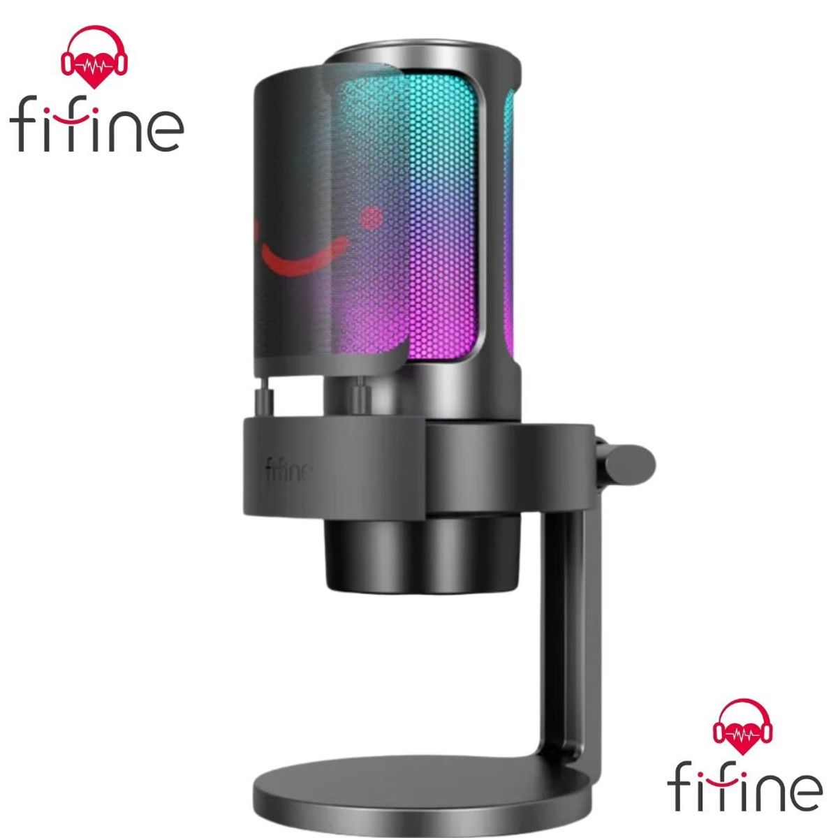 FIFINE - Micrófono Gamer Fifine A8 BLACK