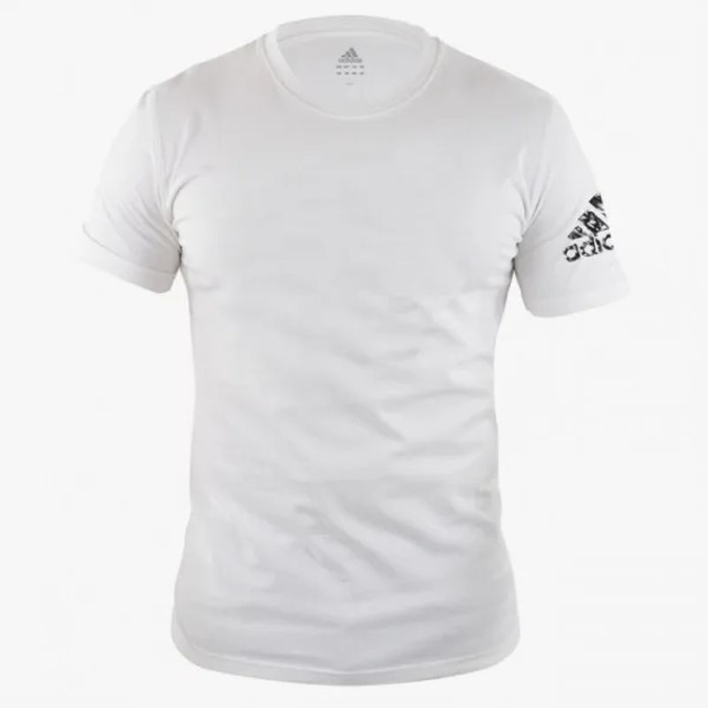 ADIDAS - CAMISETA PROMO LISA WHITEBLACK L