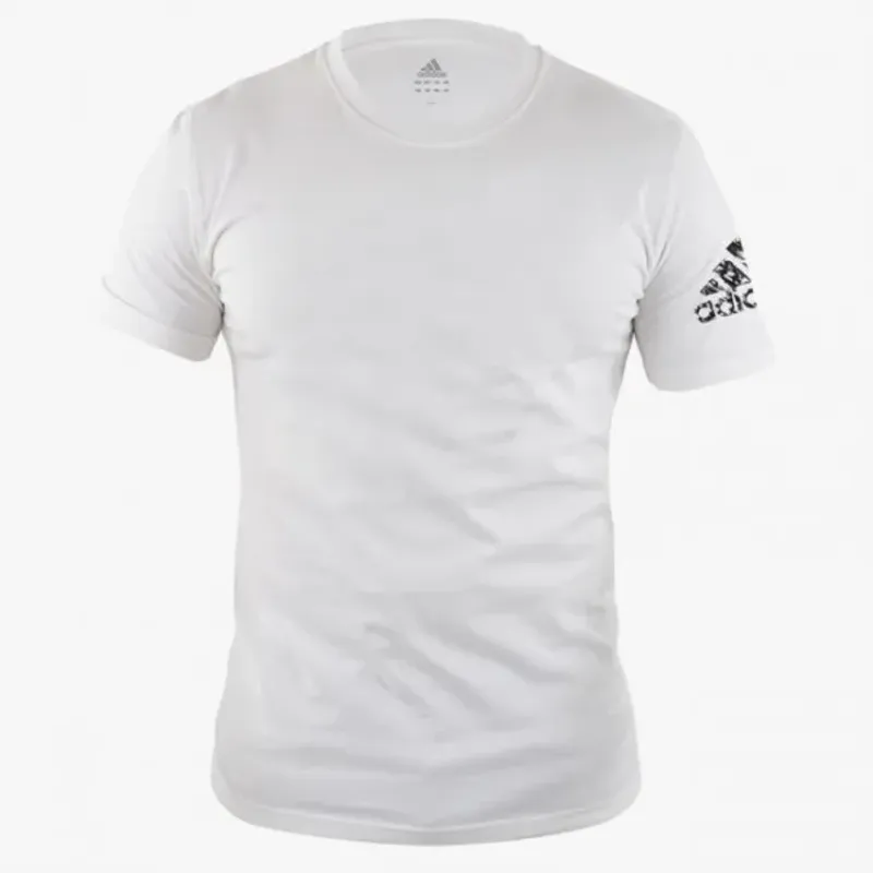 ADIDAS - CAMISETA PROMO LISA WHITEBLACK M