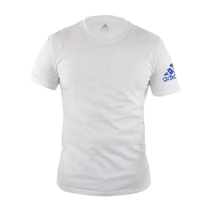 ADIDAS - CAMISETA PROMO LISA WHITEBLUE M