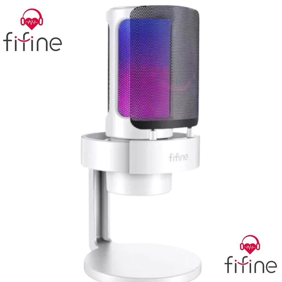 FIFINE - Micrófono Fifine A8 WHITE