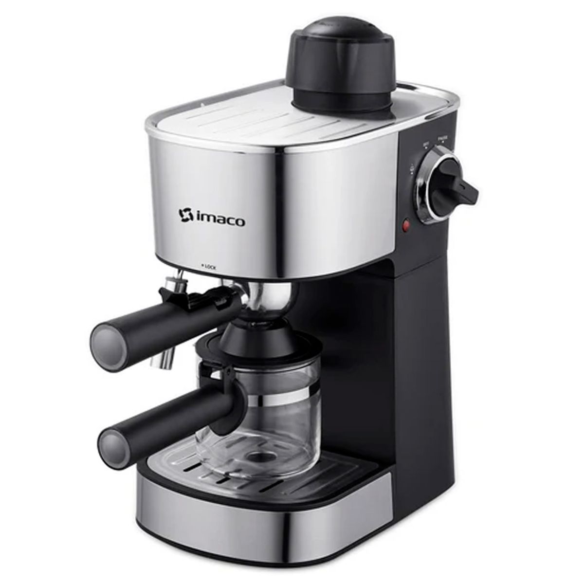 IMACO - Cafetera Espresso  4 Tazas Imaco 3.5 Bares IECM3503
