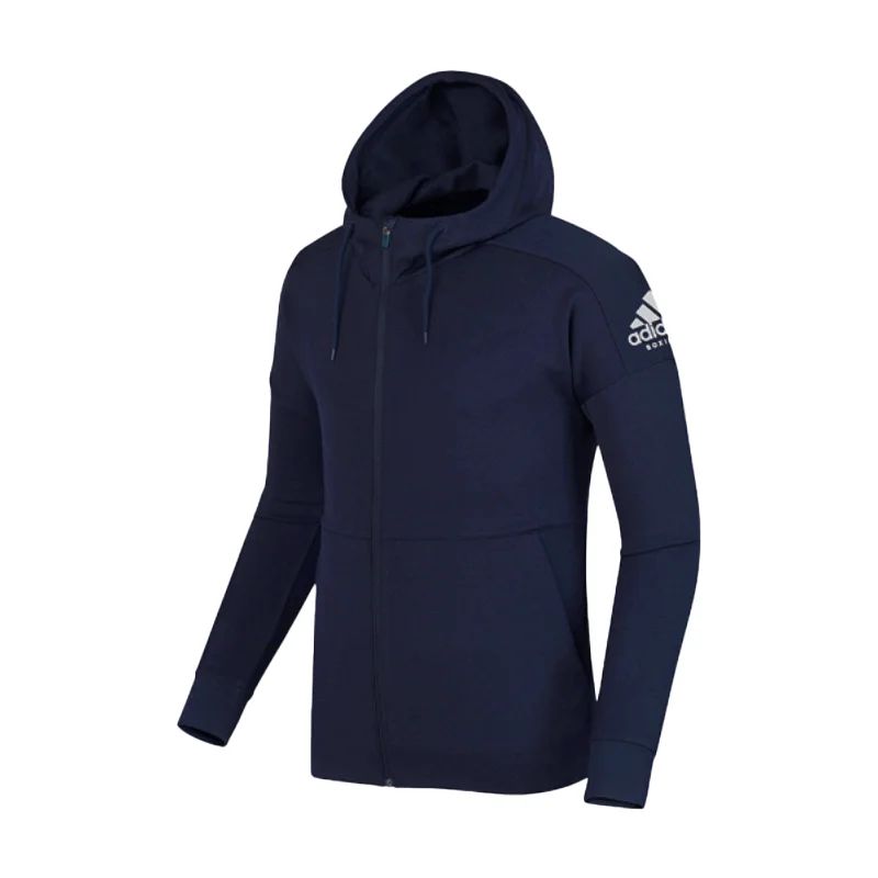 ADIDAS - JACKET TRACK CCAPUCHA Y CREMALLERA BLUEWHITE X-LARGE