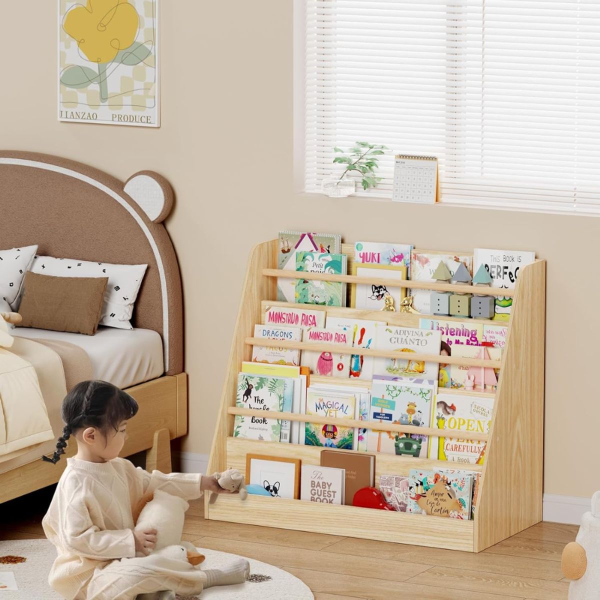 GENERICO - Librero Organizador Montessori Belsy Muebles Gaudi