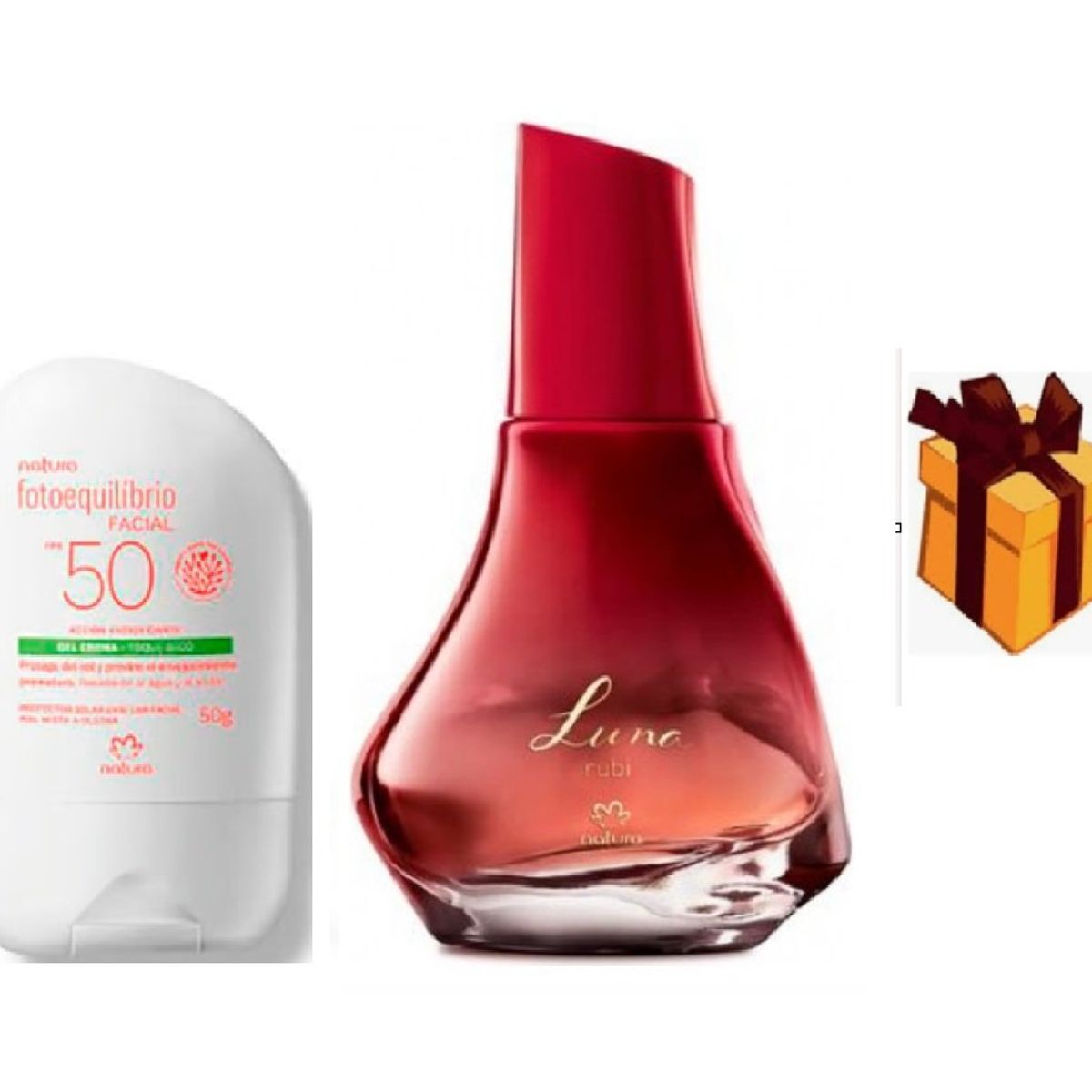 NATURA - Luna Rubi 50ml + Fotoequilibrio FPS 50 + regalo