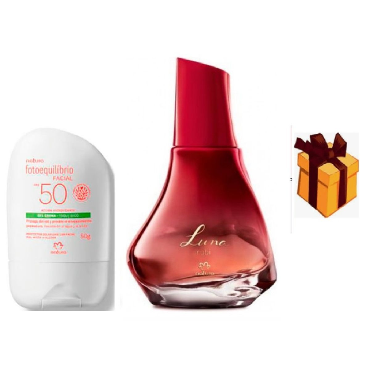 NATURA - Luna Rubi 50ml + Fotoequilibrio FPS 50 + regalo