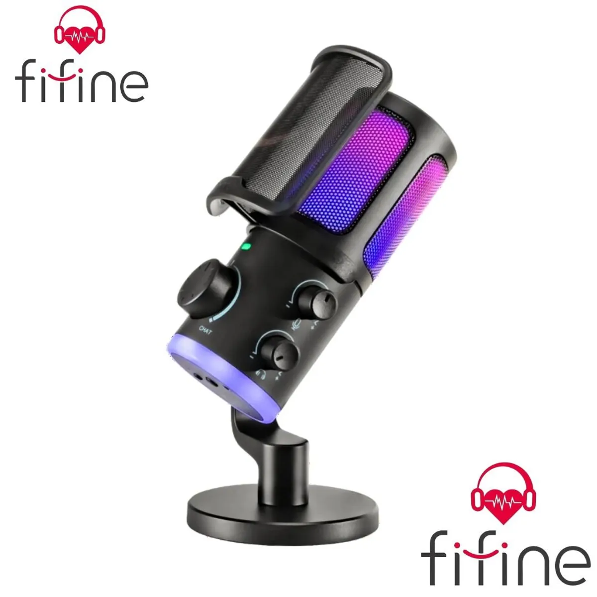 FIFINE - Micrófono Fifine AM6 Black