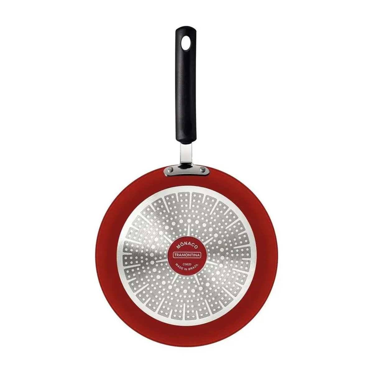 TRAMONTINA - Sarten 28Cm Monaco Induccion Rojo 28700728 Tramontina