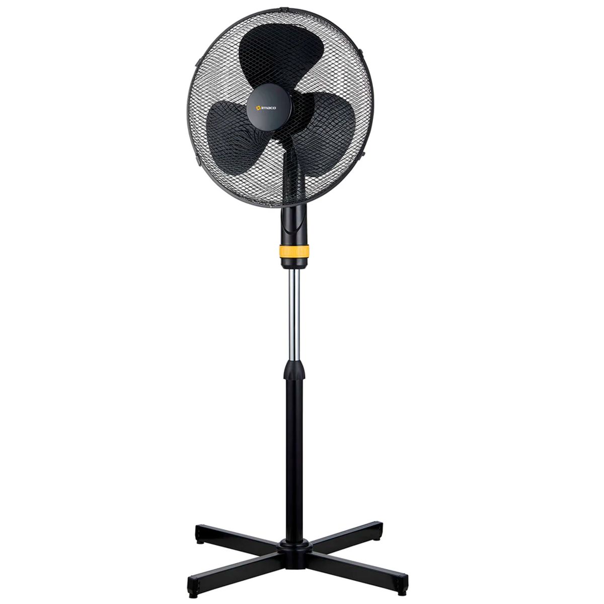 IMACO - Ventilador 3 en 1 Imaco 16" Pedestal Mesa Pared  FSM1650 Negro
