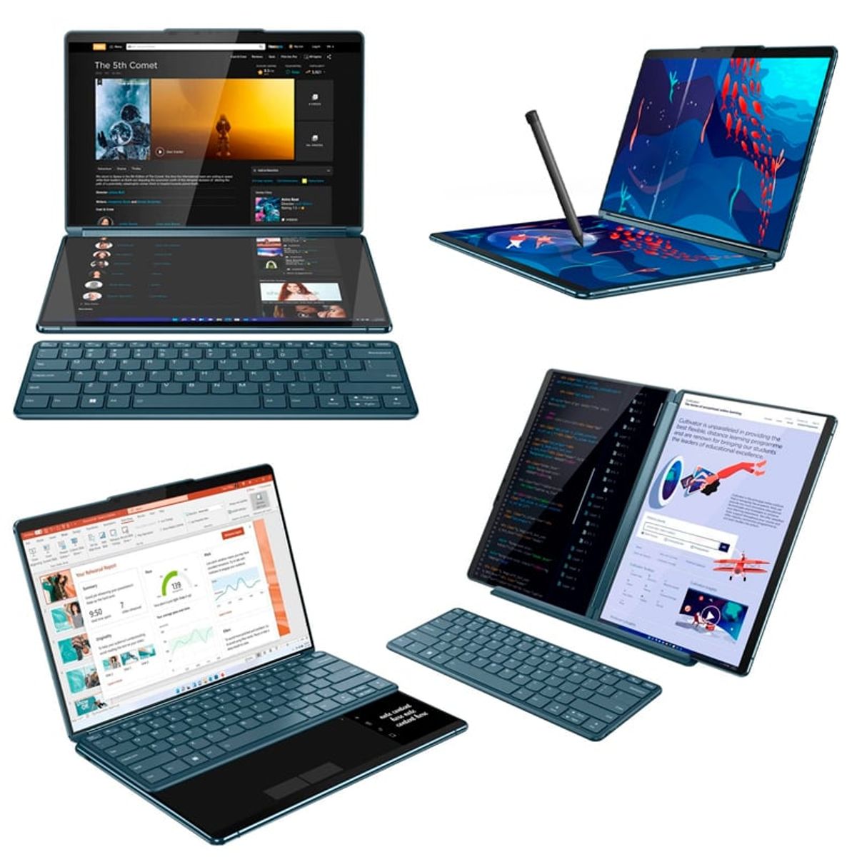 LENOVO - Lenovo Yoga Book 9 13IRU8 13 Core i7-1355U Ram 16GB Win 11 Home