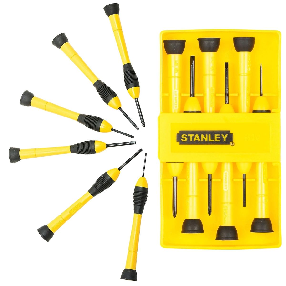 STANLEY - Desarmadores de Precisión Juego de 6 unidades STANLEY