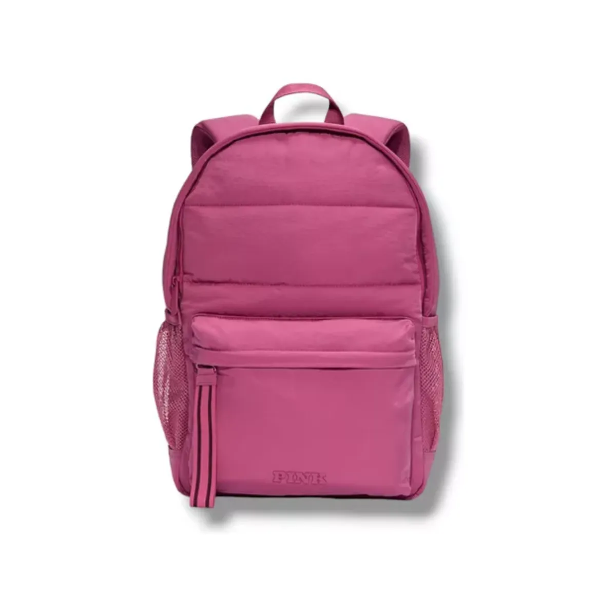 VICTORIA'S SECRET - MOCHILA ESTILO PUFFER FUCSIA PINK VICTORIAS SECRET