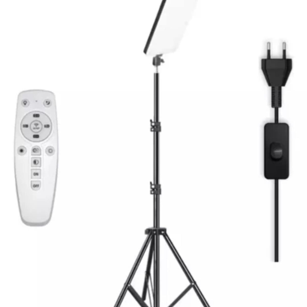 GENERICO - Luz LED Reflector Panel de iluminación de Estudio con Tripode