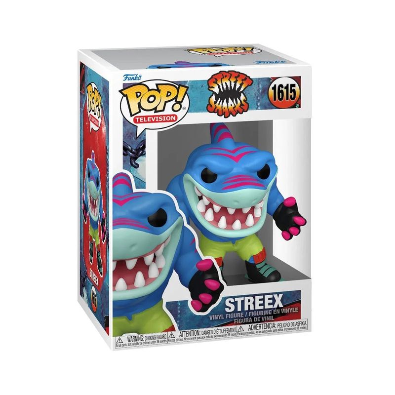 FUNKO - Funko Pop Retro Street Sharks Streex 1615