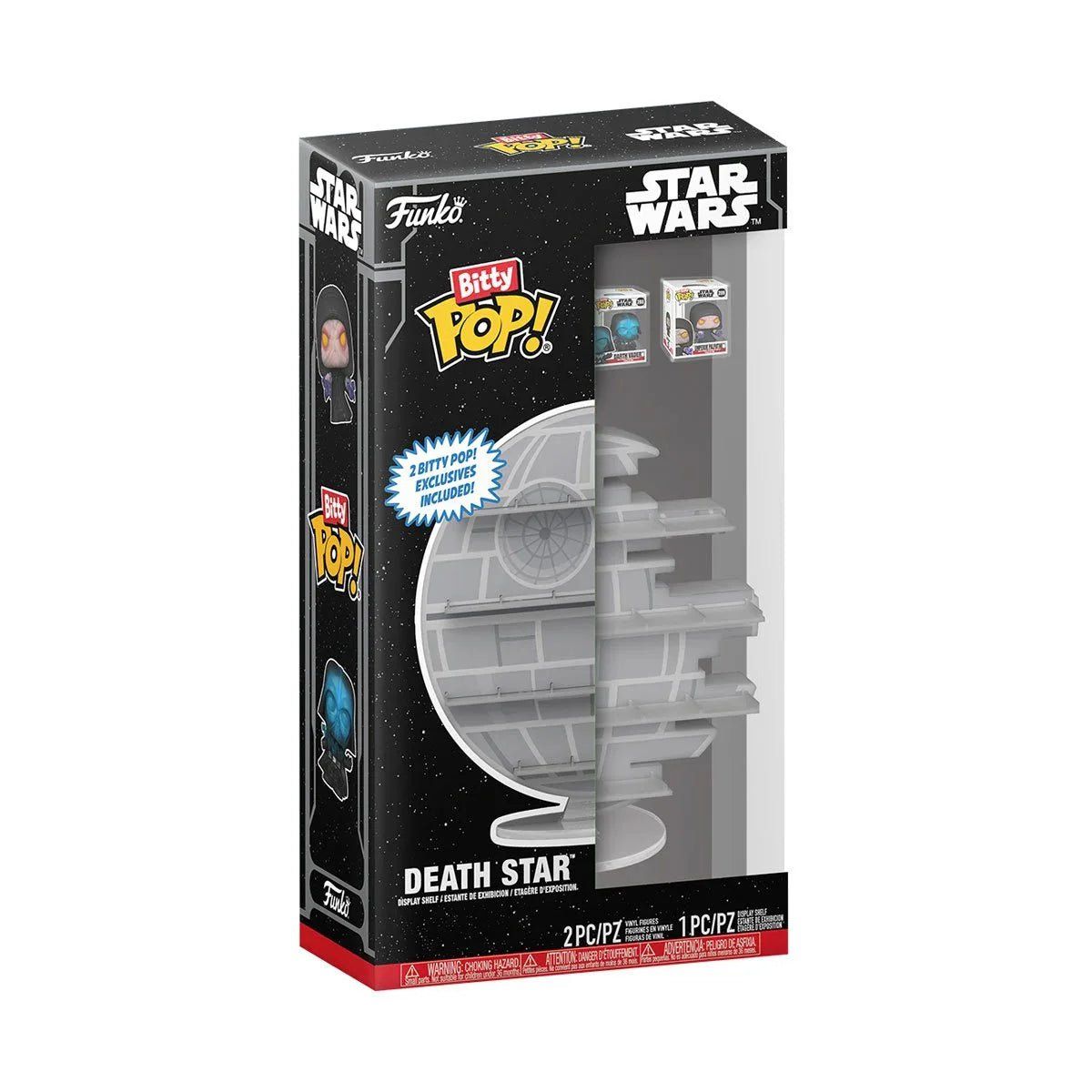 FUNKO - Funko BITTY Pop Star Wars Death Star - Estante exhibidor