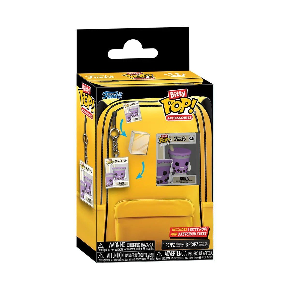 FUNKO - Funko BITTY Pop Accessories Key Chain 4-Pack