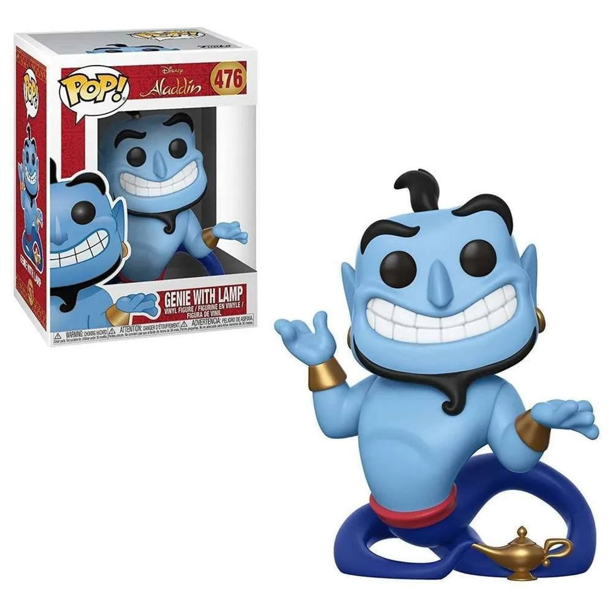 FUNKO - Funko Pop Disney Aladdin - Genio de la Lampara 476