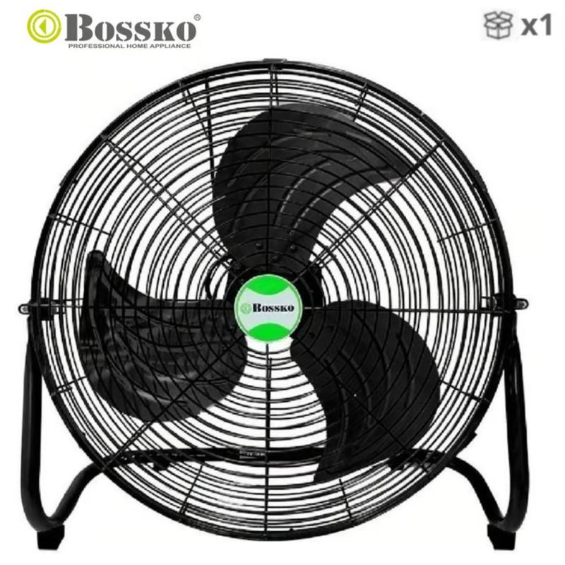 BOSSKO - Ventilador de 18 BK-8226VP/NG Negro