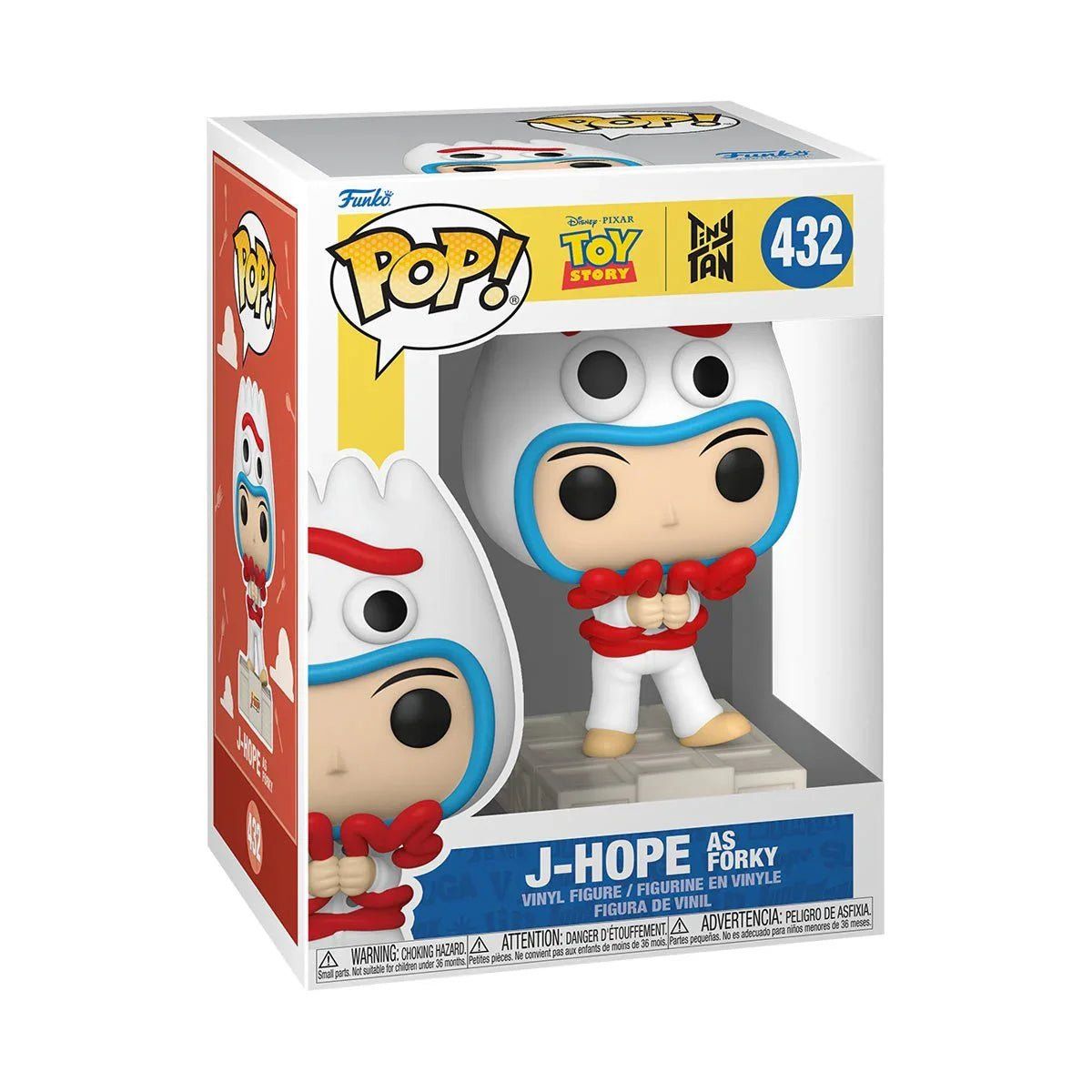 FUNKO - Funko Pop Toy Story x Tiny TAN BTS - J-Hope as Forky 432