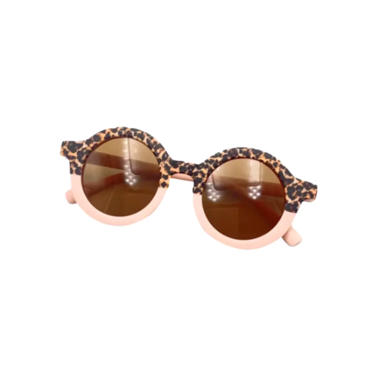 LUCALAND - Lentes de sol circular atigrado de colores