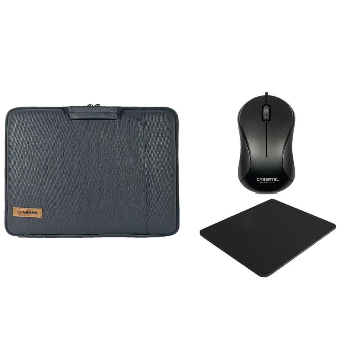 CYBERTEL - COMBO FUNDA + MOUSE + PAD MOUSE