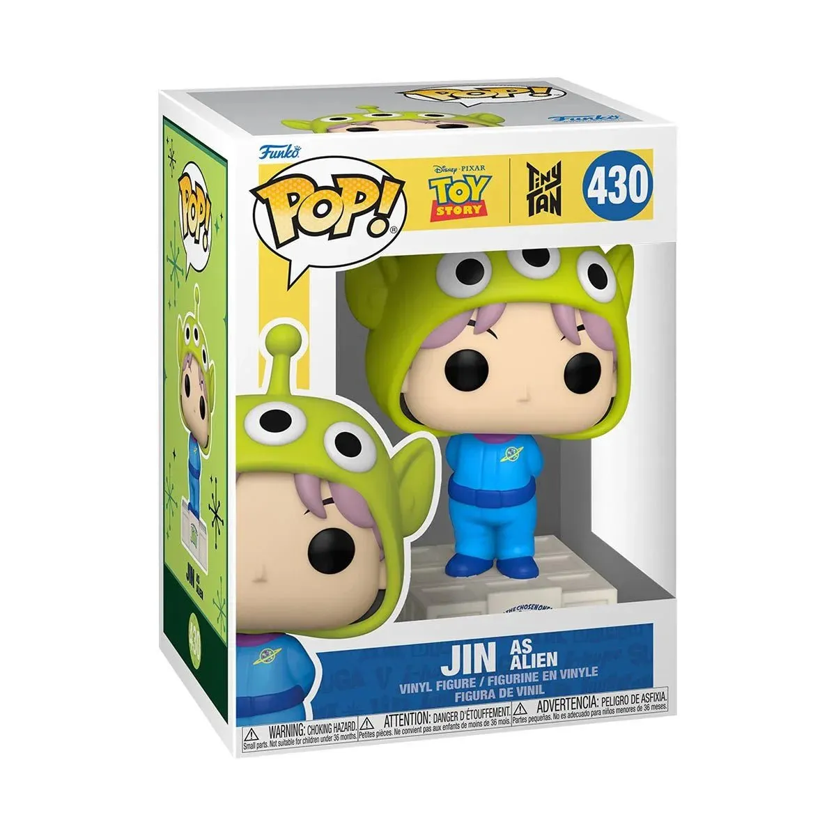FUNKO - Funko Pop Toy Story x Tiny TAN BTS - Jin as Alien 430