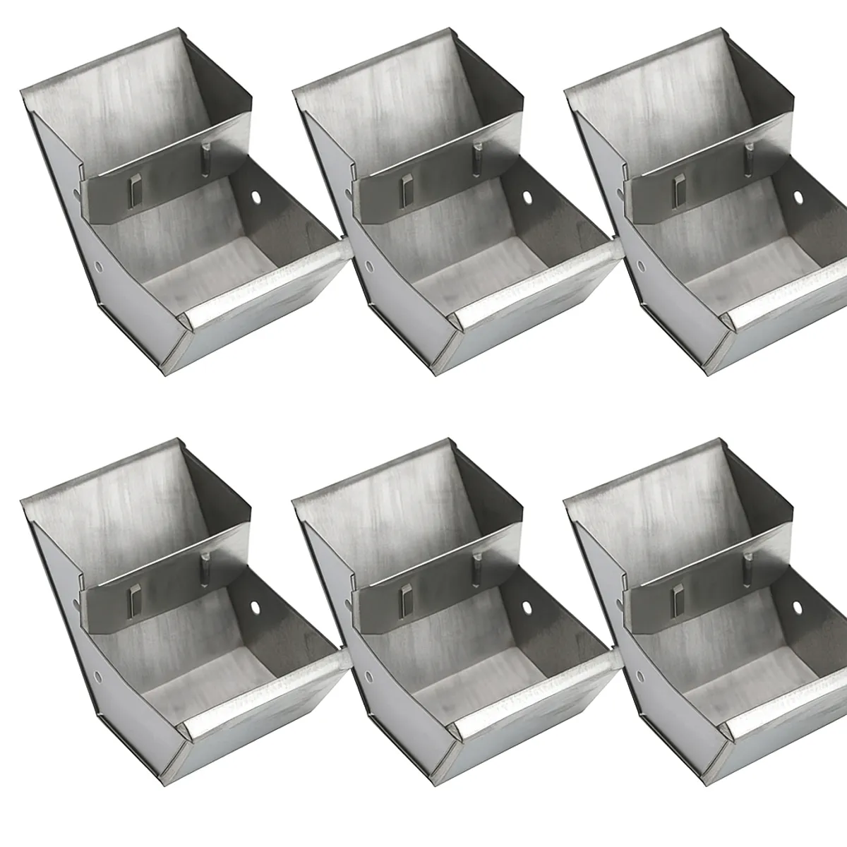 GENERICO - COMEDERO METALICO PARA CUYES CONEJO 10CM