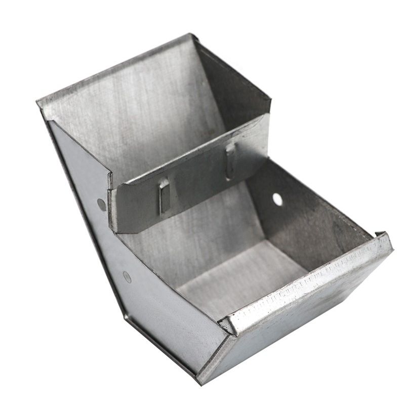 GENERICO - COMEDERO METALICO PARA CUYES CONEJO 10CM