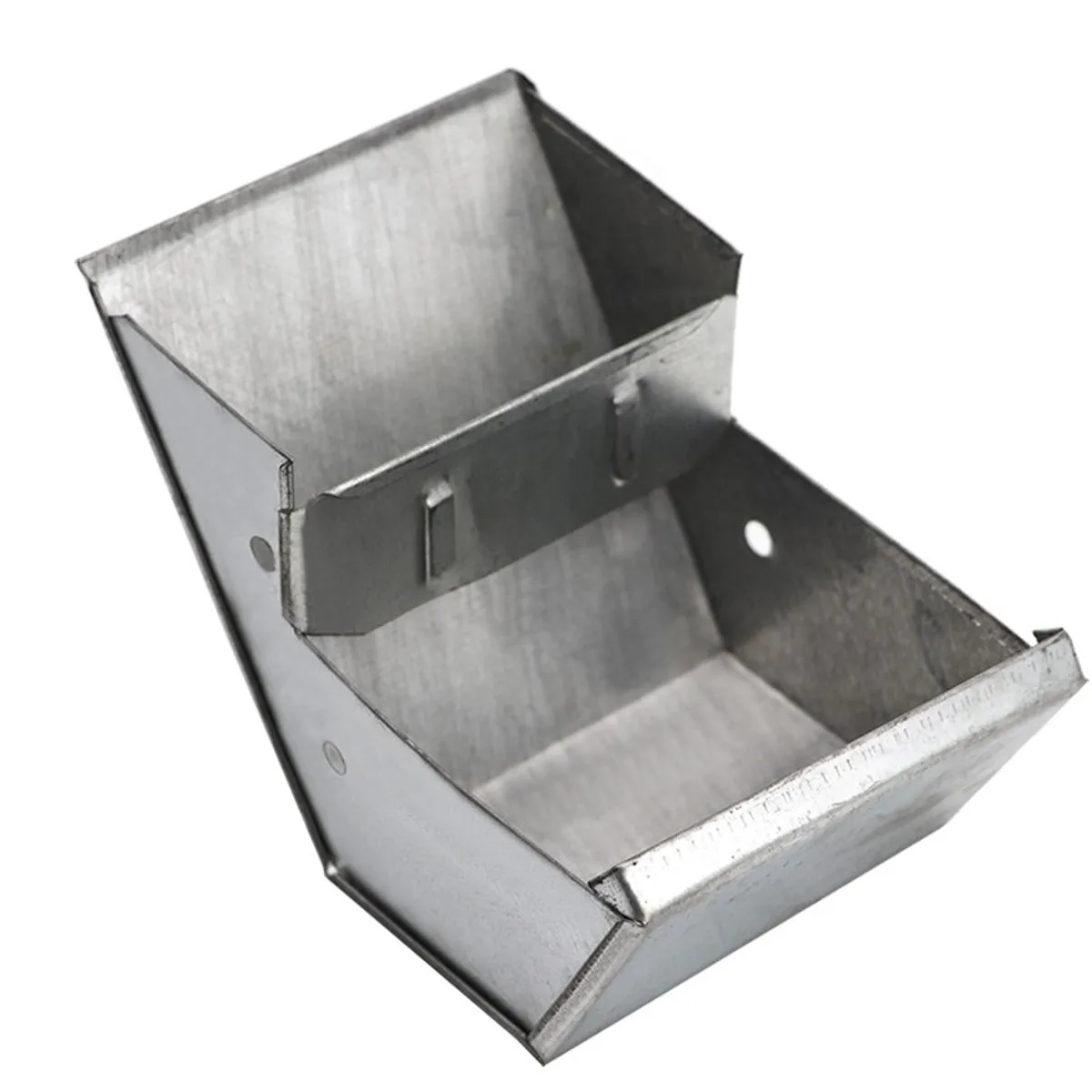 GENERICO - COMEDERO METALICO PARA CUYES CONEJO 10CM