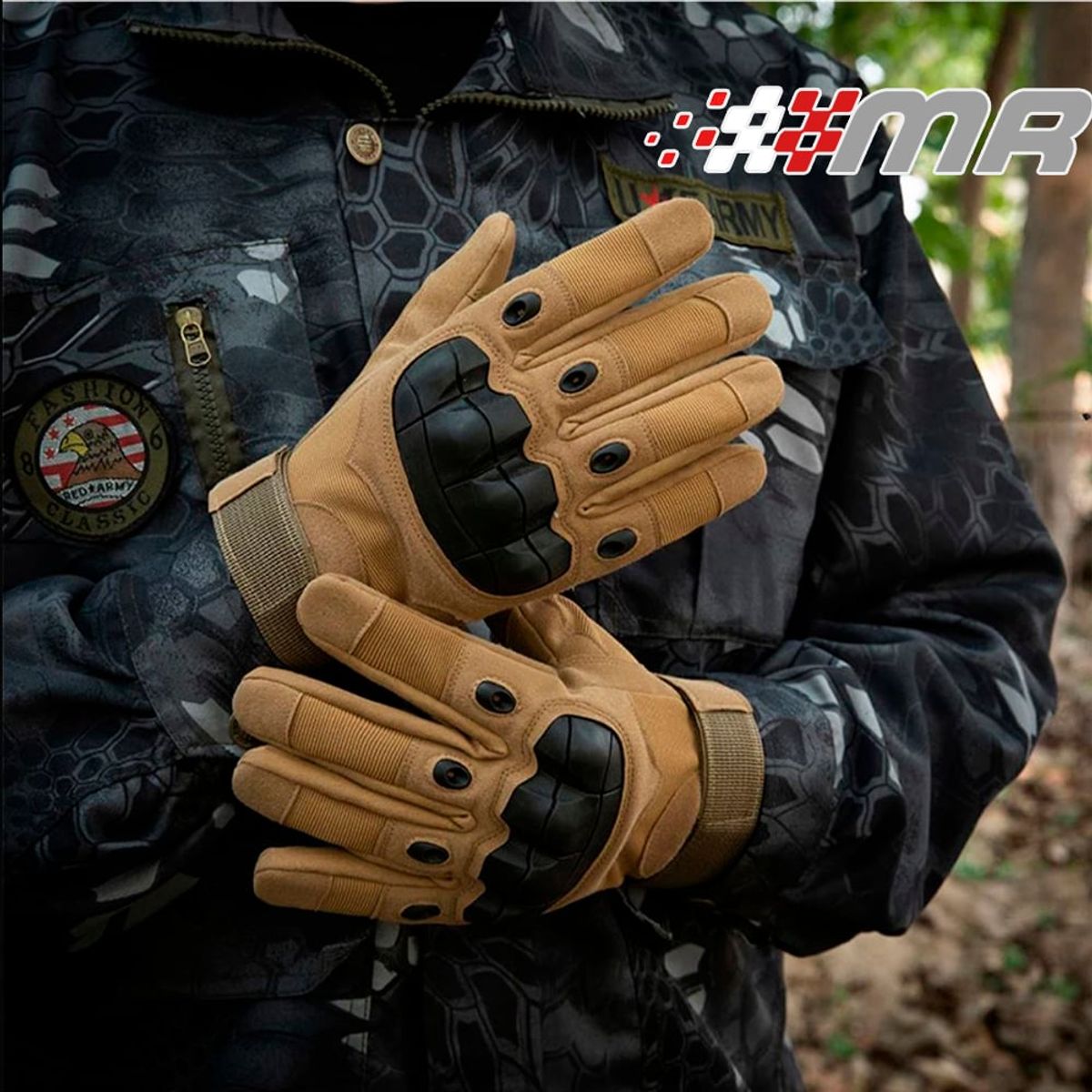 GENERICO - GUANTES PARA MOTO TACTICOS MILITAR