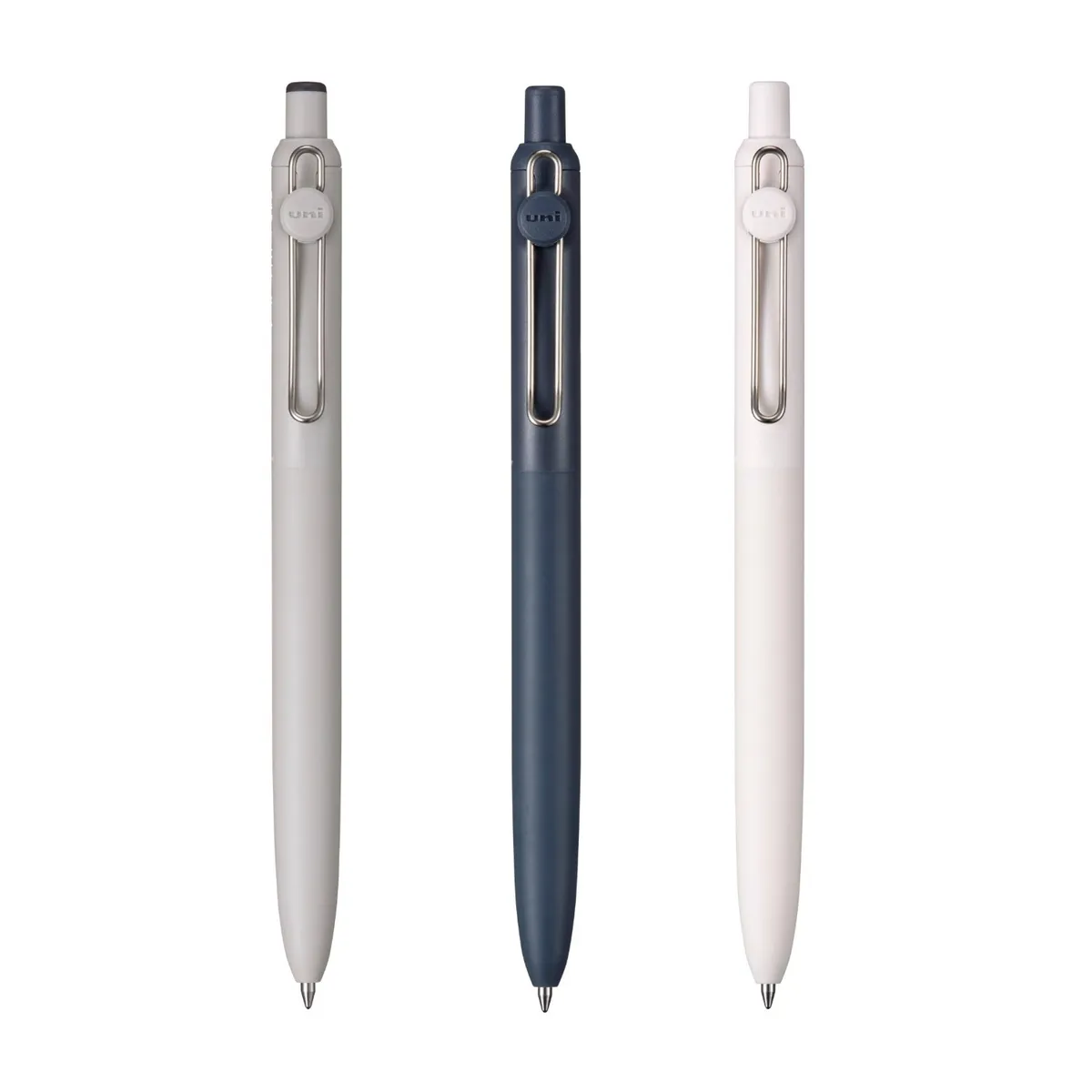 UNI BALL - UNI Zento Bolígrafo Retráctil Tinta Gel Negro - Pack x 3