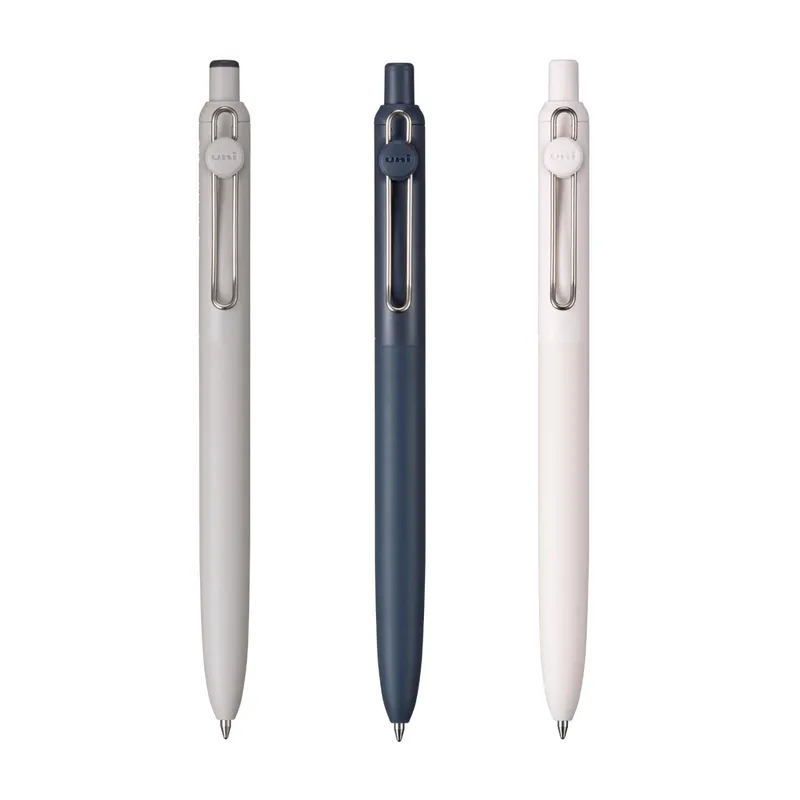 UNI BALL - UNI Zento Bolígrafo Retráctil Tinta Gel Negro - Pack x 3