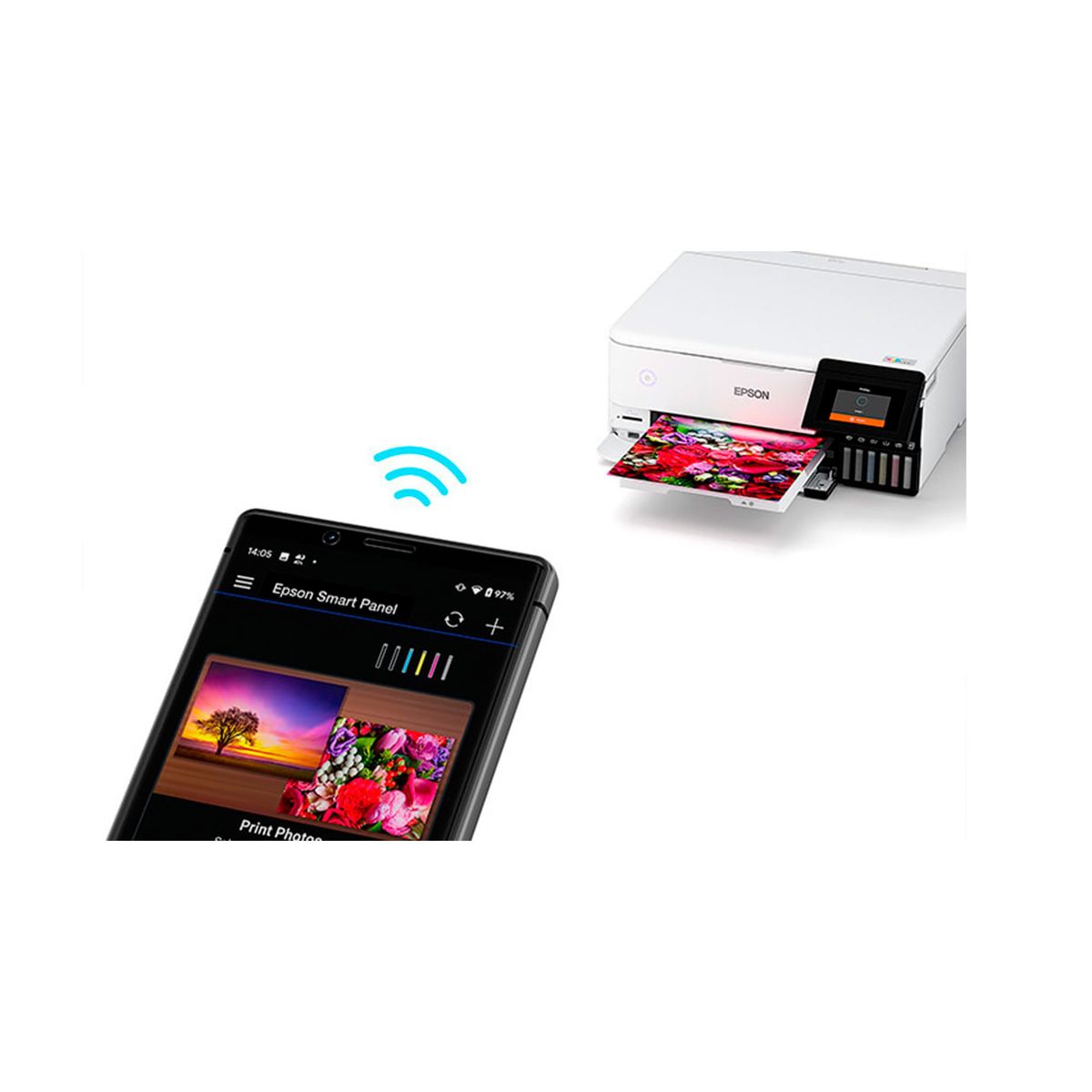 EPSON - MULTIFUNCIONAL DE TINTA EPSON ECOTANK L8160 PN PREPL8160