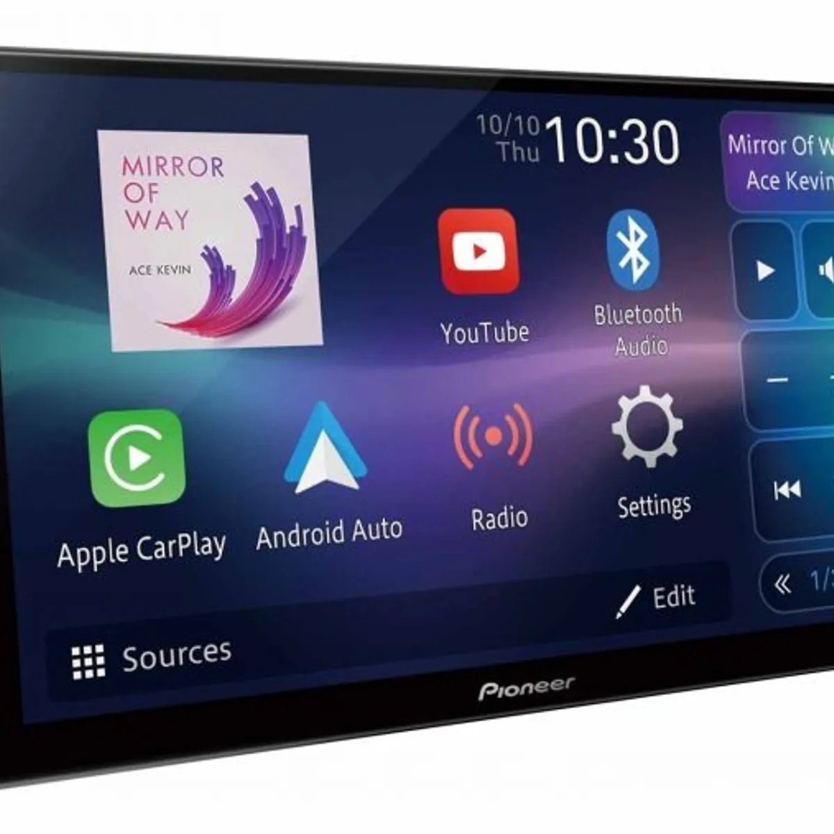 PIONEER - Pantalla Pioneer 9″ Apple CarPlay Android DMH-AP6650BT