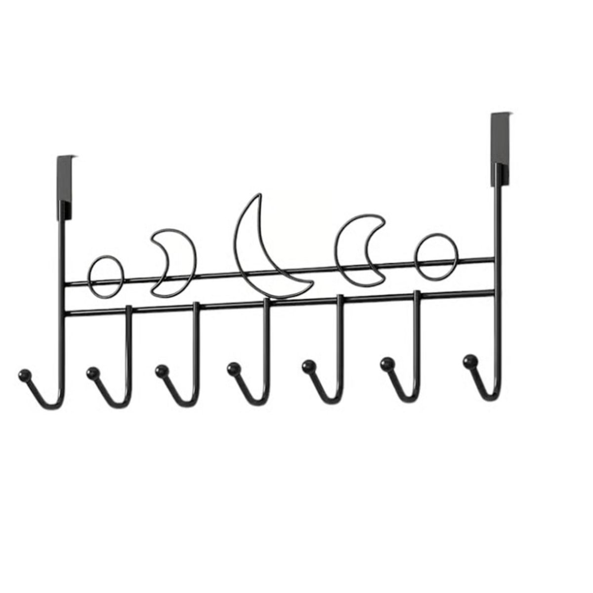 GENERICO - Colgante Para Puerta De Metal Perchero De 7 Ganchos (P7-L)