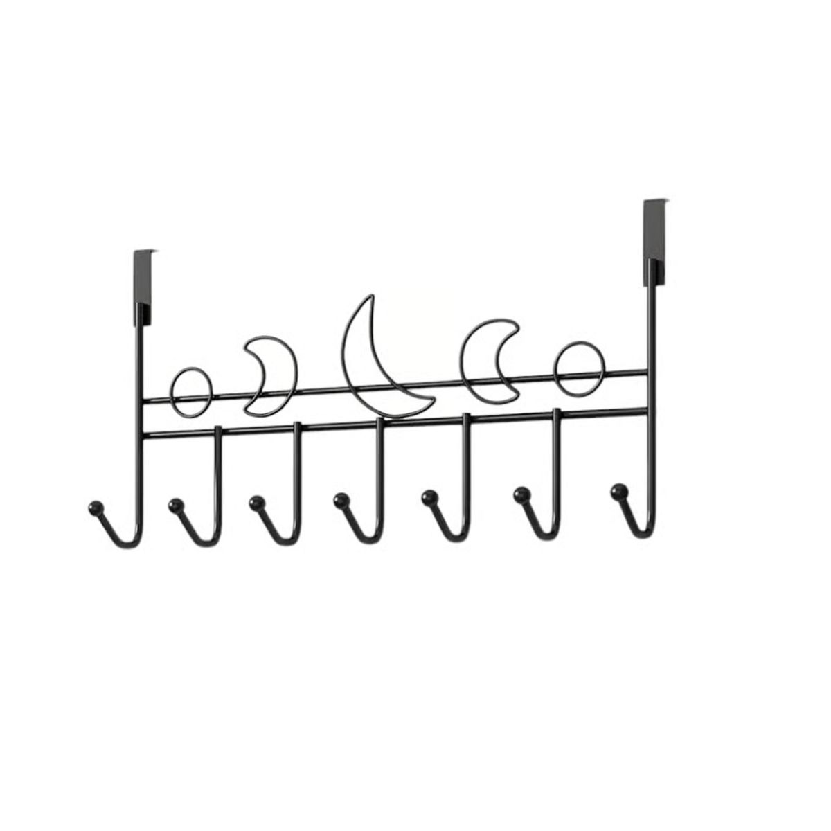GENERICO - Colgante Para Puerta De Metal Perchero De 7 Ganchos (P7-L)