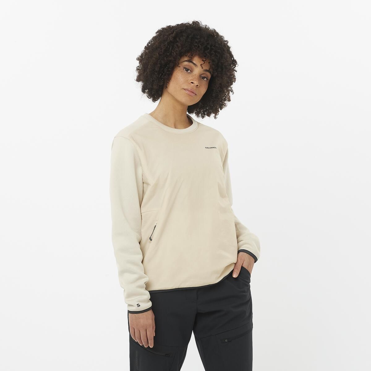 SALOMON - Polera Outline Warm Hybrid Mujer - Salomon