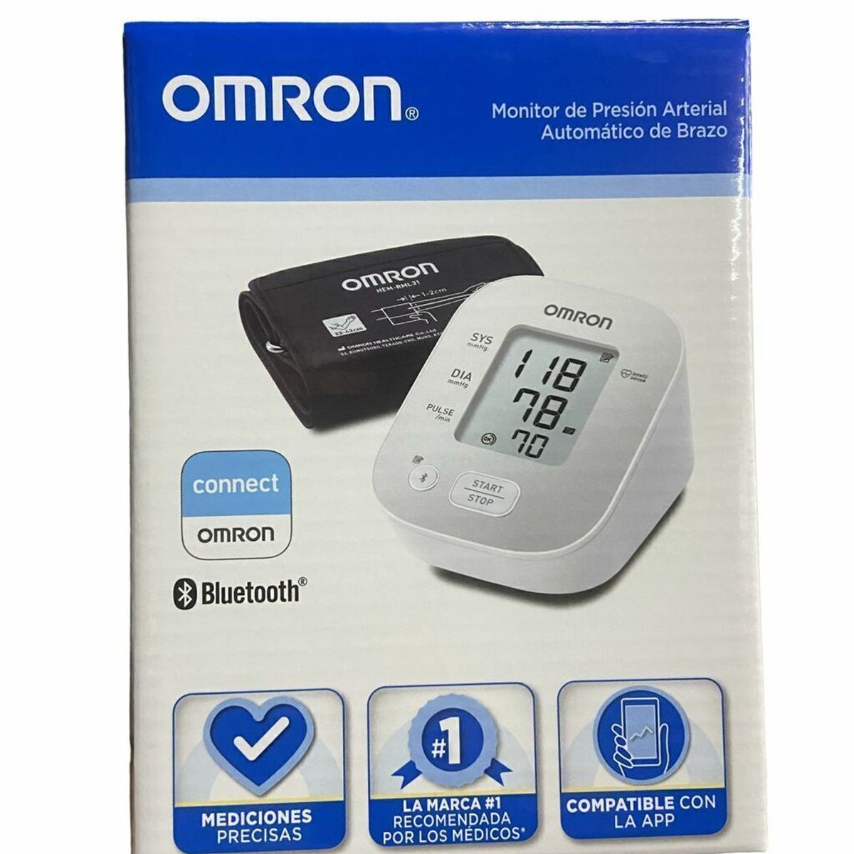 OMRON - Tensiometro digital de brazo HEM-7144T2 Omron